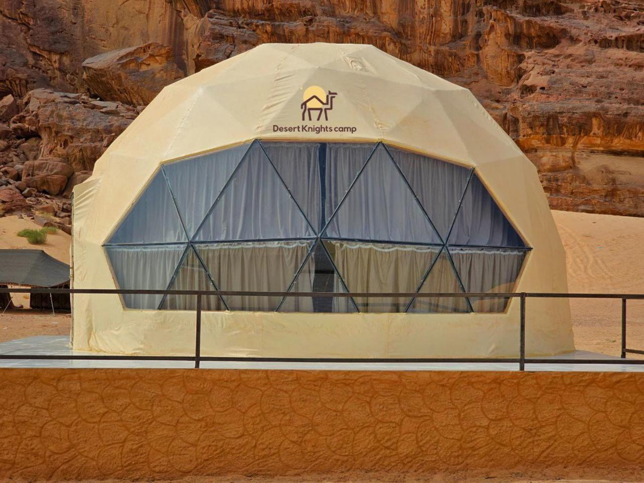 Hotel Desert Knights Camp Wadi Rum Zewnętrze zdjęcie