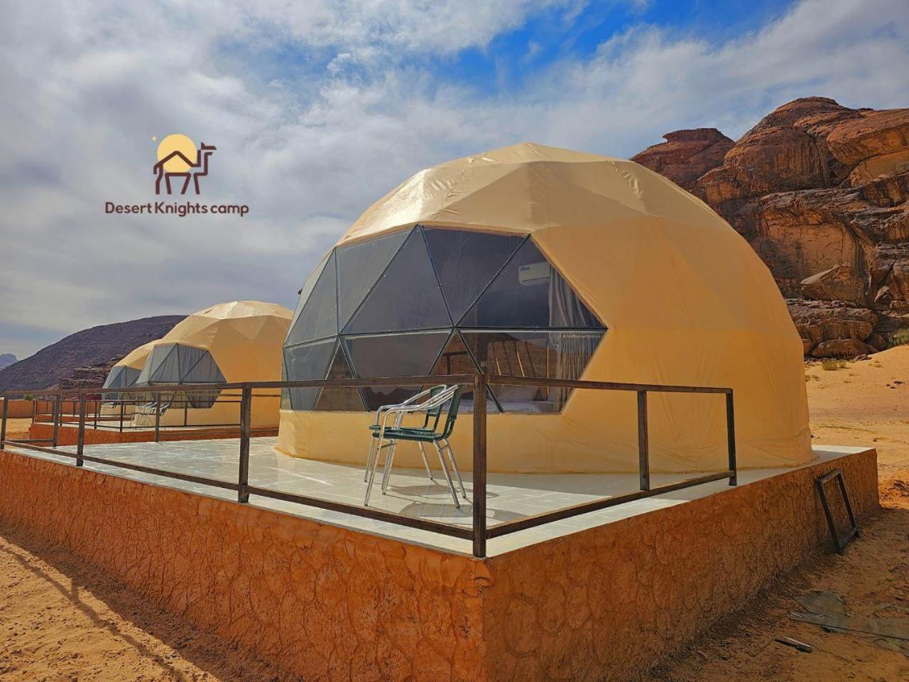 Hotel Desert Knights Camp Wadi Rum Zewnętrze zdjęcie